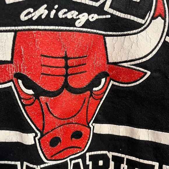 Vintage Chicago Bulls Sweater from Championship Era - Picture 2 of 3